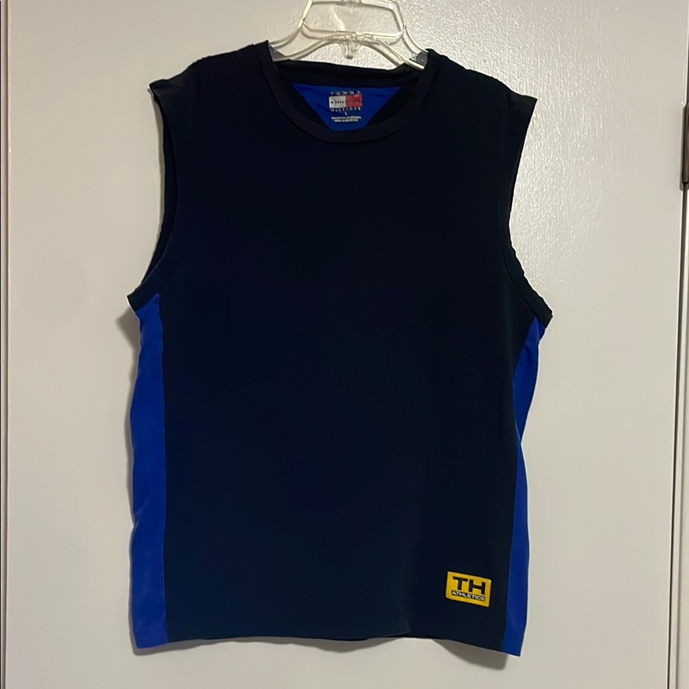 Tommy Hilfiger Black and Blue Athletic Wear